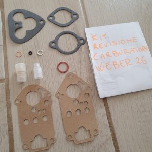 Kit revisione carburatore Weber 26 IMB Fiat 500