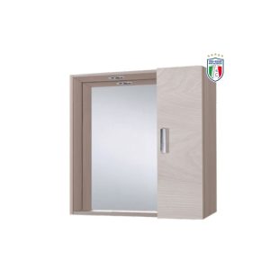 Specchiera con pensile Savini Arredo bagno h60x63x16 cm-3 colori