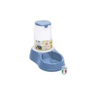 Ciotola per cibo cane-gatto con riserva Break Reserve-lt 1,50