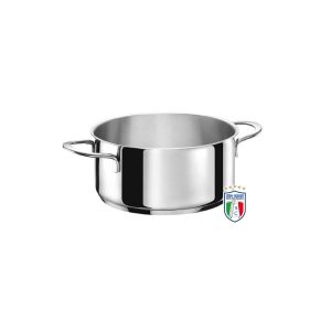 Casseruola in acciaio inox con 2 MANICI-DIVINA- varie misure Aerternum