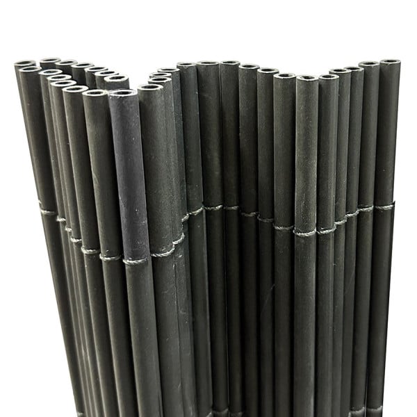 Arella canniccio pvc cm 150×300 grigio antracite recinzione separè giardino piscina 297v